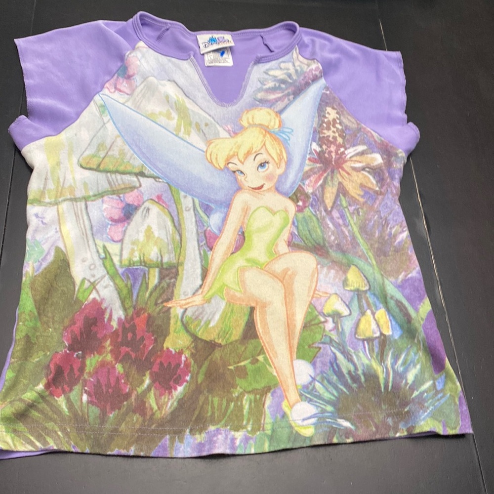 Disney Tinker Bell Cap Sleeve T